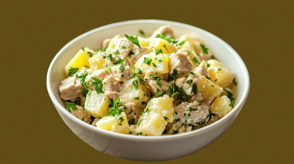 Salade pomme de terre thon : simple, rapide et toujours fraîche 2 salade pomme de terre thon fraîche et rustique